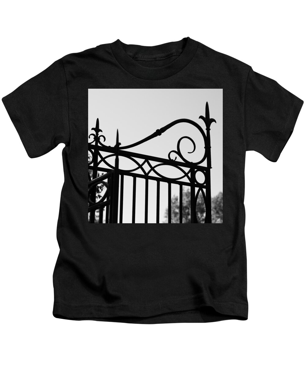 Gate Kids T-Shirt featuring the photograph Architecture 1 by Carol Jorgensen