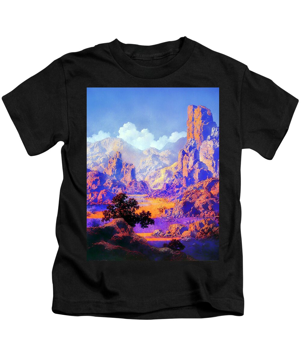 Arizona Kids T-Shirt featuring the photograph Arizona by Maxfield Parrish