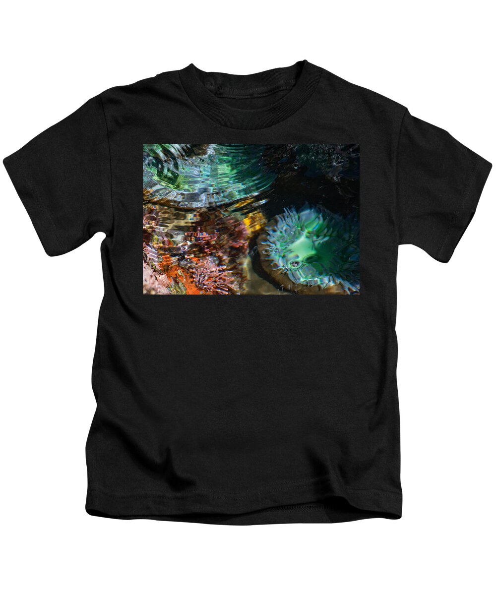 Underwater Kids T-Shirt featuring the photograph Below the surface by Bonny Puckett