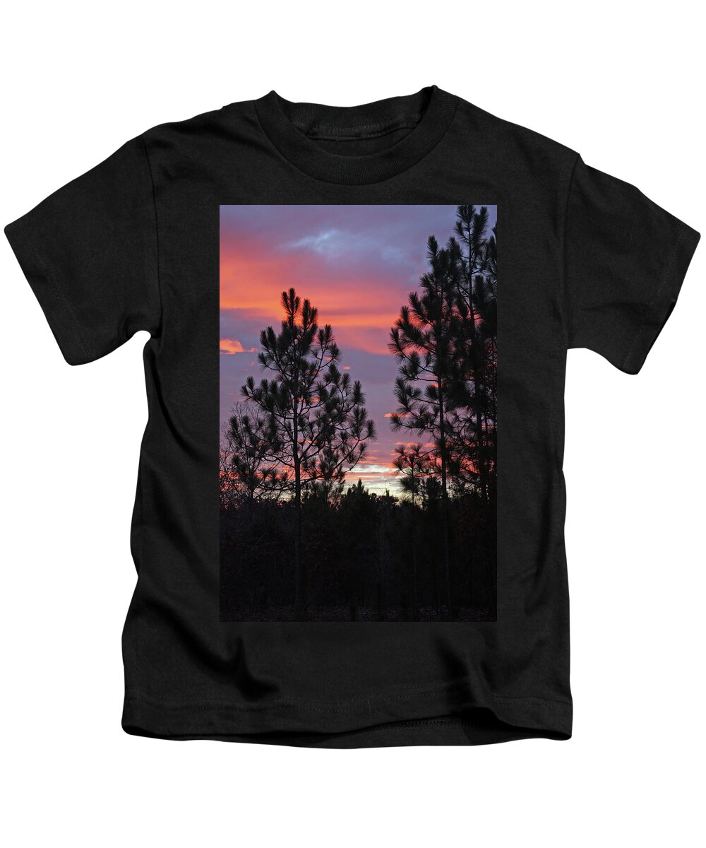 Sunset Kids T-Shirt featuring the photograph Carolina Sunset 4592 by Carolyn Stagger Cokley