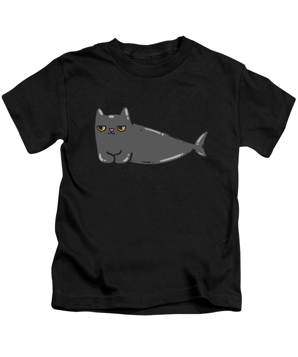 Catfish Cat Fish Hybrid For Fishing Anglers Kids T-Shirt by Noirty Designs  - Pixels