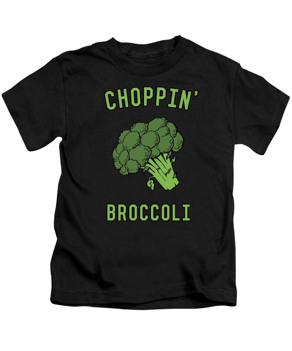 Cool Kids T-Shirt featuring the digital art Choppin Broccoli by Flippin Sweet Gear
