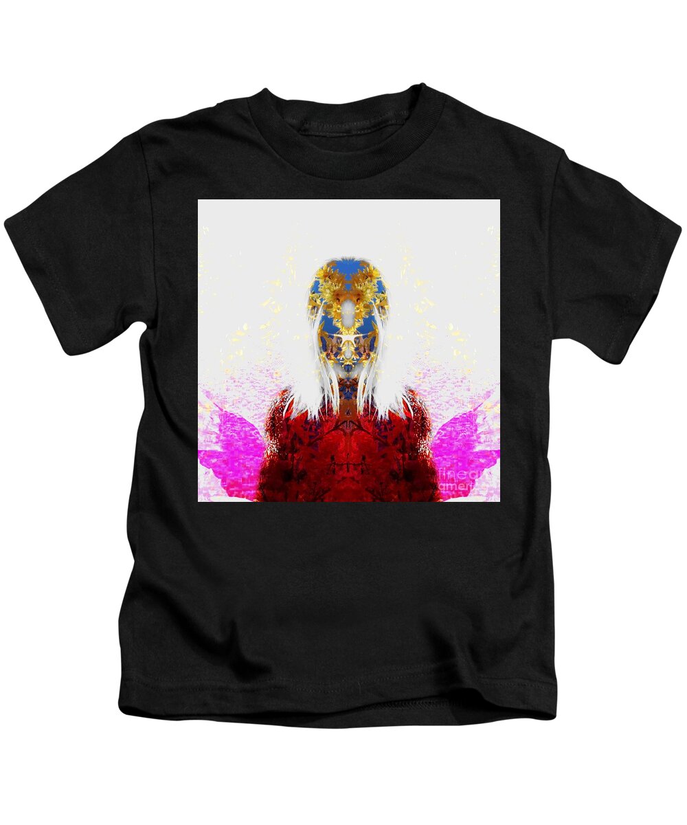 Digital Kids T-Shirt featuring the photograph Conqueror of Worlds by Alexandra Vusir