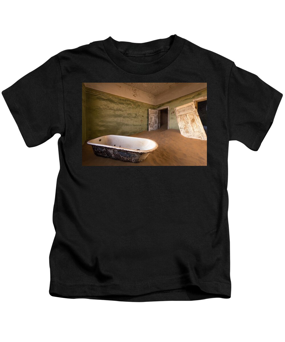 Kolmanskuppe Kids T-Shirt featuring the photograph Displaced by Peter Boehringer
