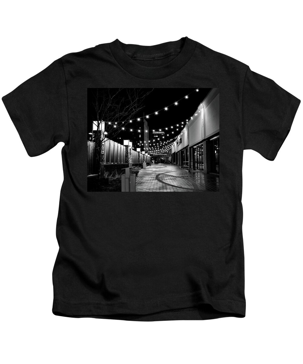 Charleston Kids T-Shirt featuring the photograph Downtown Charleston WV by Lisa Lambert-Shank