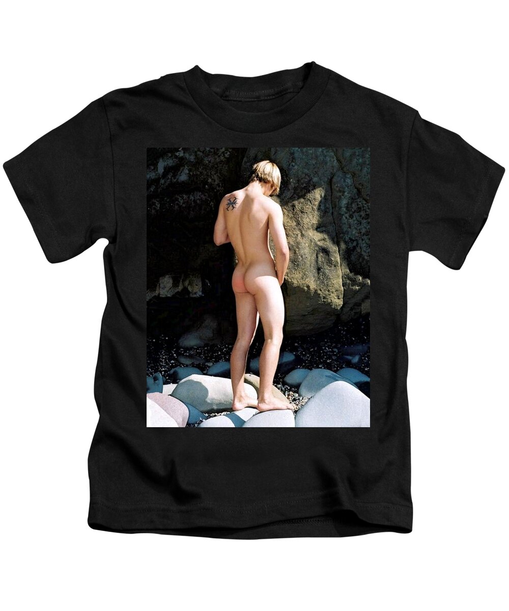 Exquisitely Smooth Kids T-Shirt featuring the painting Exquisitely Smooth by Troy Caperton