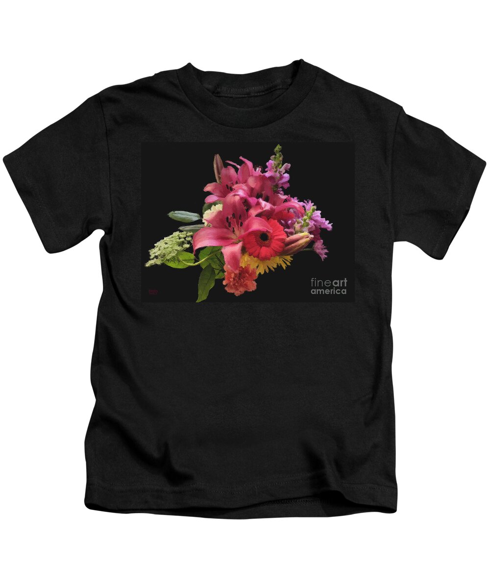 Flowers Kids T-Shirt featuring the photograph Floral Profusion by Brian Watt