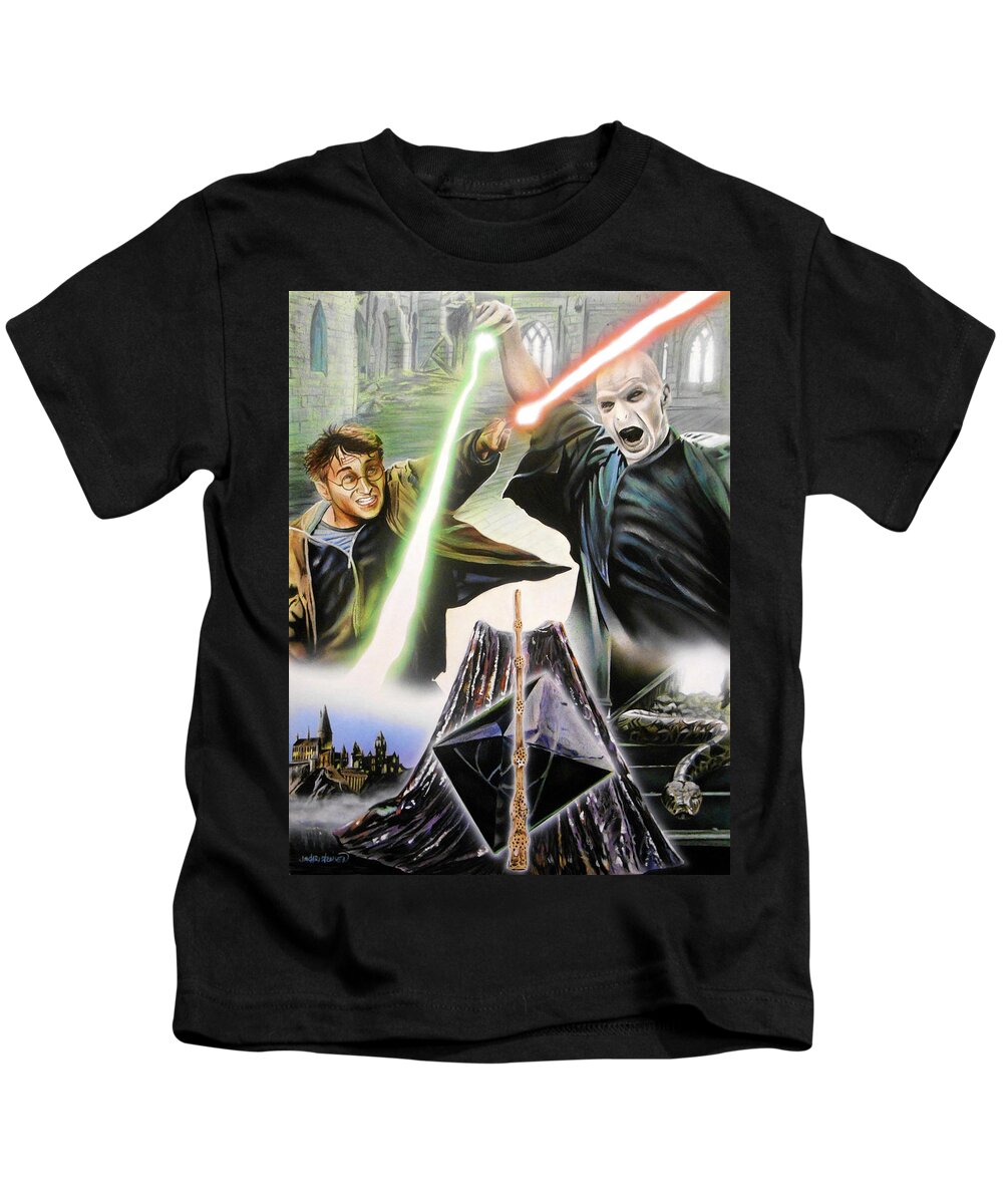 dråbe Formen specielt Harry Potter versus Voldemort Kids T-Shirt for Sale by Joseph Christensen