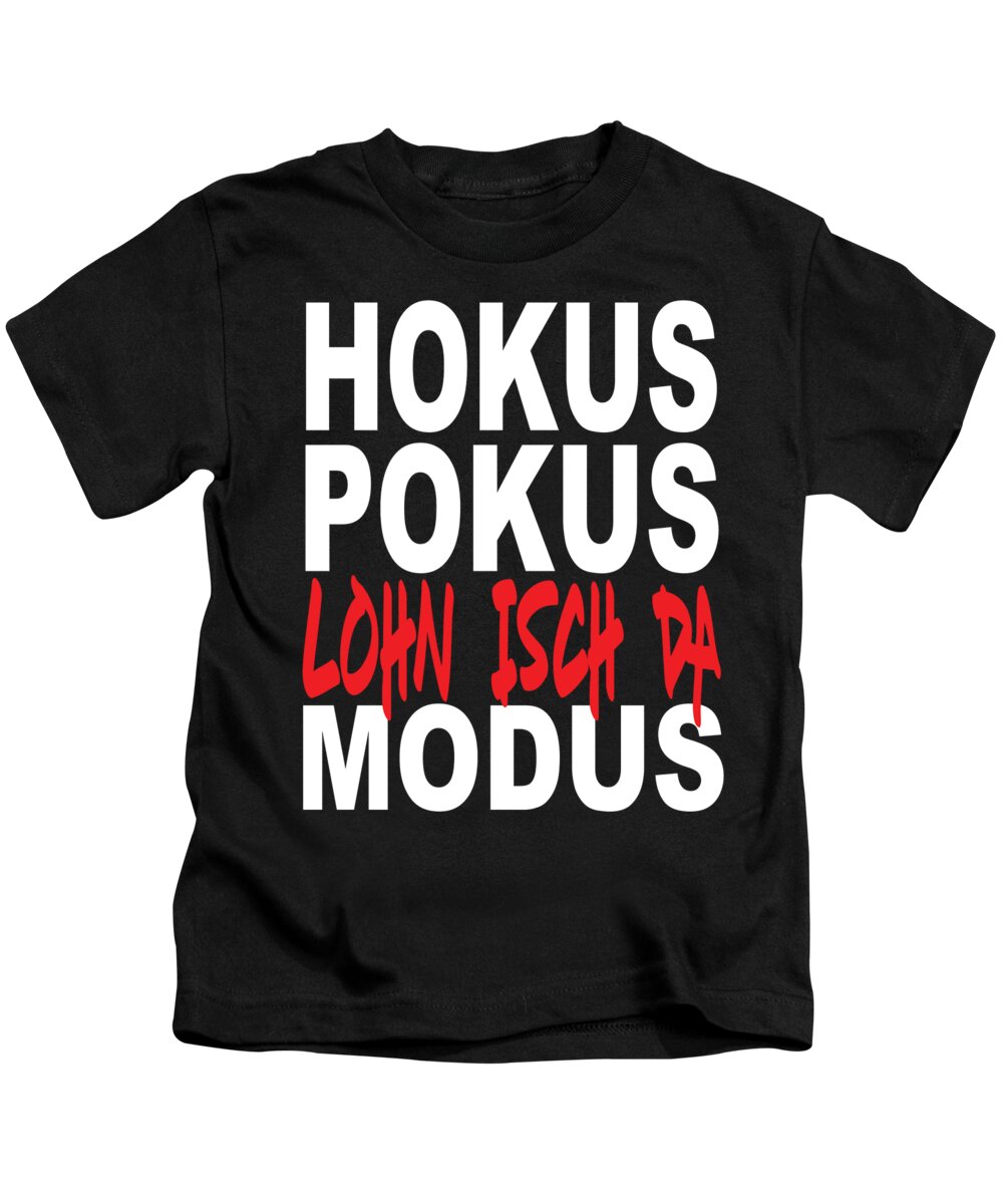 Hocus Pocus Mode Reward Isch Kids T-Shirt by Steven Zimmer - Pixels