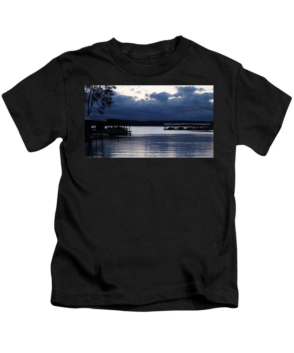 Morning Kids T-Shirt featuring the photograph I Guess That's Why They Call It by Ed Williams