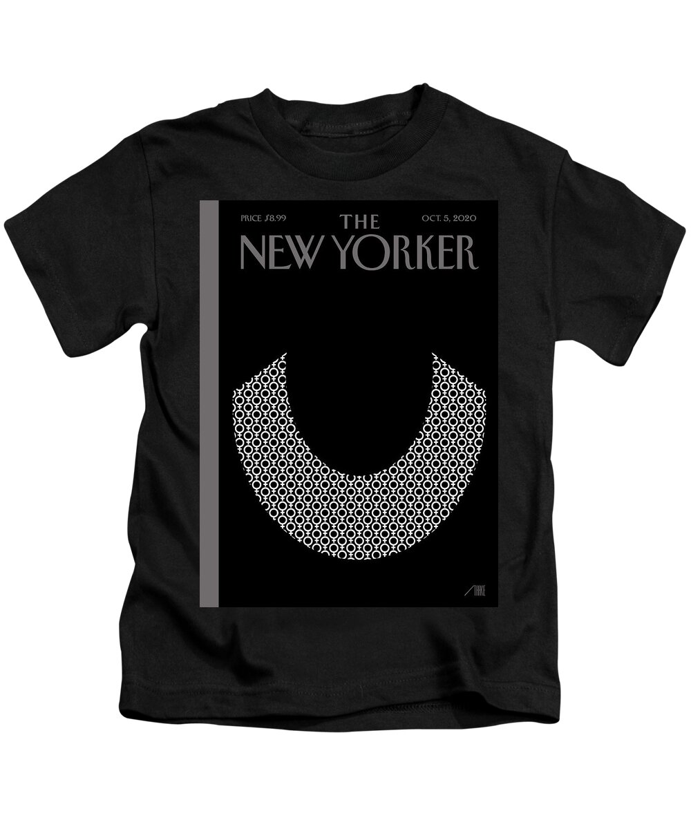 Rbg Kids T-Shirt featuring the digital art Icons by Bob Staake