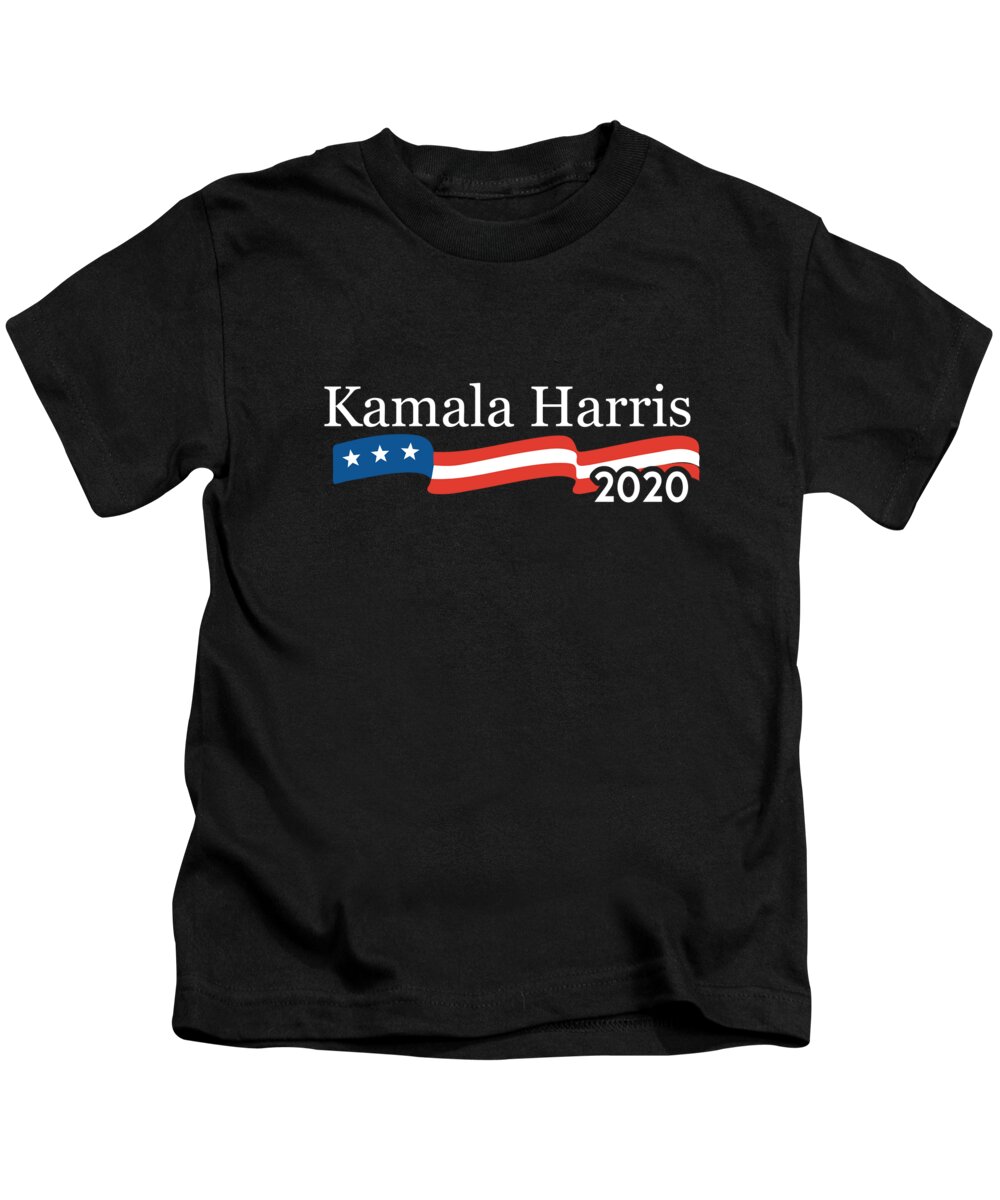 Cool Kids T-Shirt featuring the digital art Kamala Harris 2020 For President by Flippin Sweet Gear