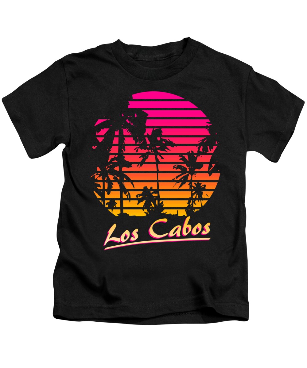 Classic Kids T-Shirt featuring the digital art Los Cabos by Filip Schpindel
