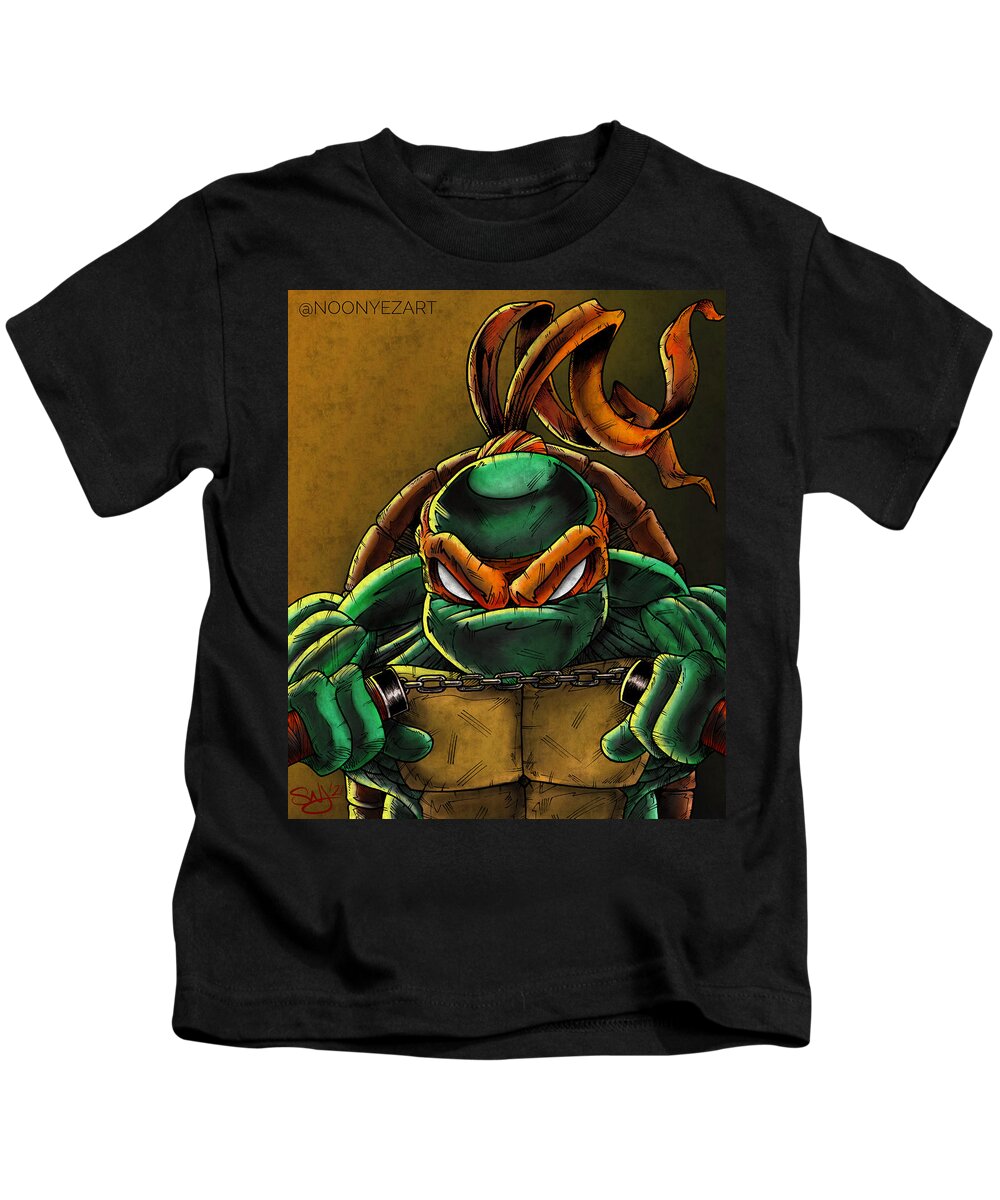 Michaelangelo  Teenage mutant ninja turtles  Kids T-Shirt for