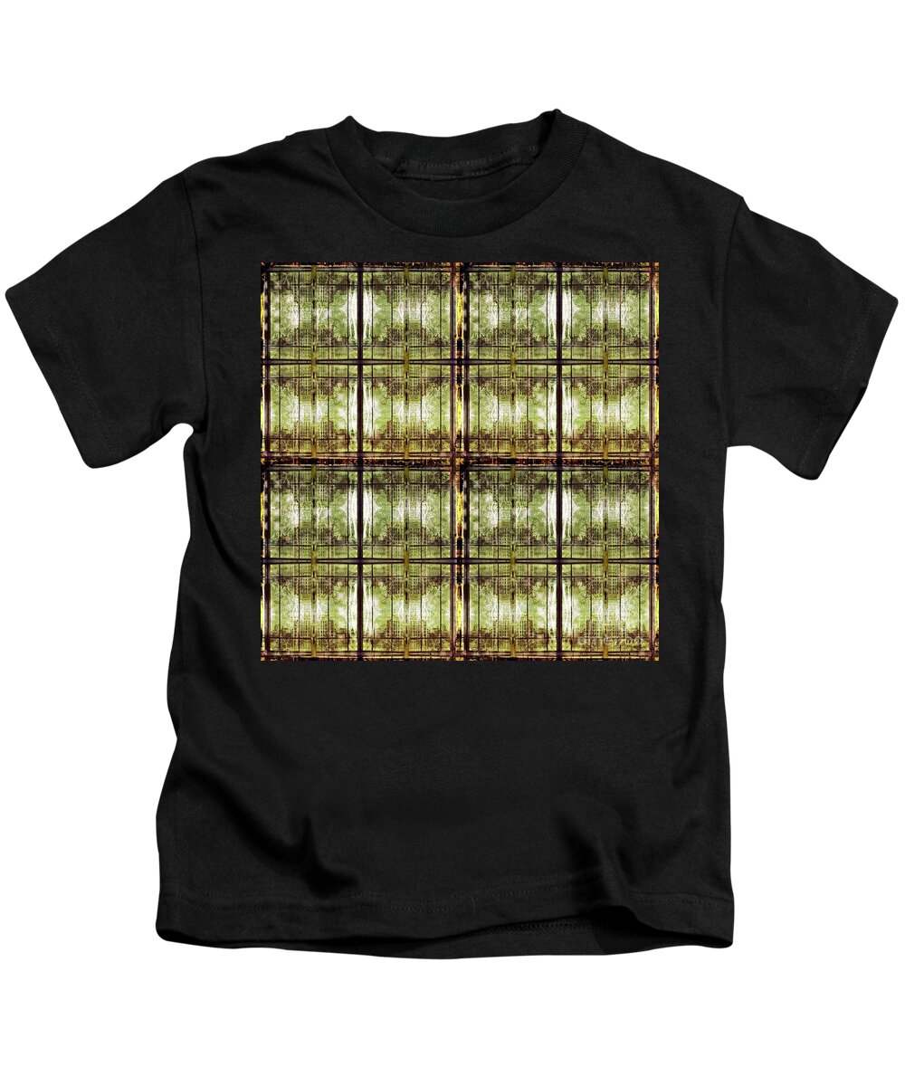 Architecture Kids T-Shirt featuring the digital art OL Image 1-4-1 by Walter Neal