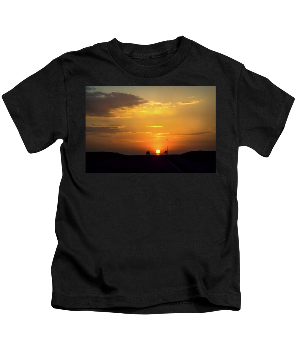 Osage Kids T-Shirt featuring the photograph Osage Morning by Jolynn Reed