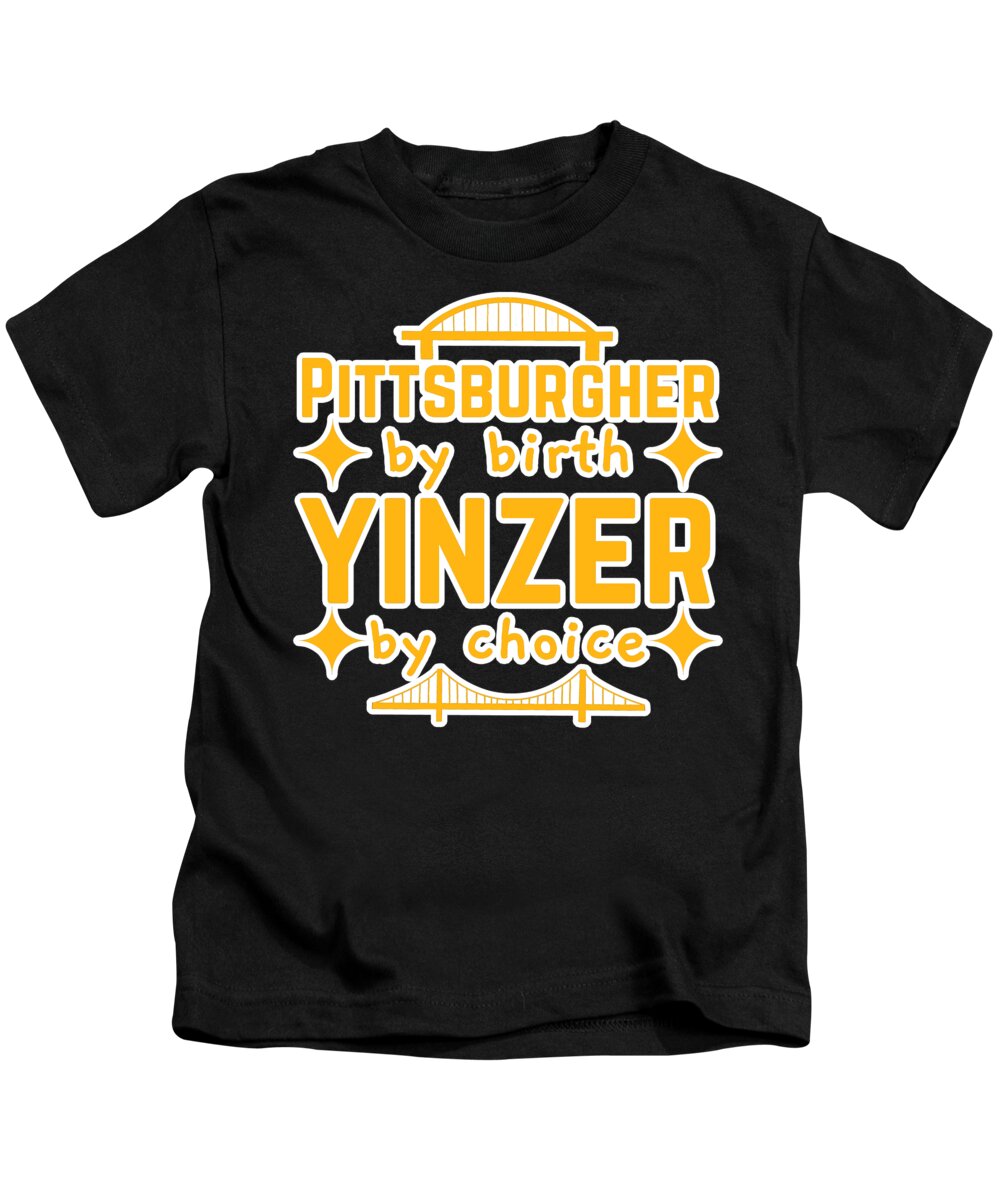 Kids Little Yinzer Pittsburgh Kids' Tshirt