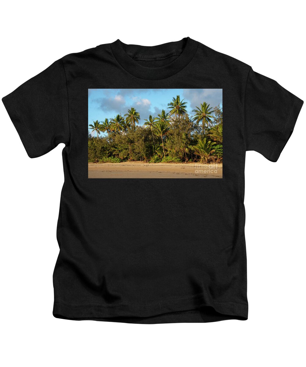 Port Douglas Kids T-Shirt featuring the photograph Port Dougas Beach by Bob Phillips