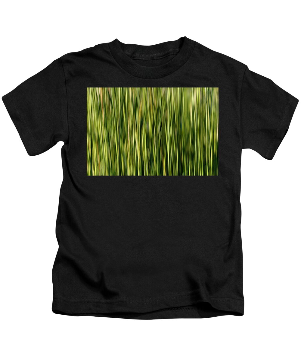 Abstract Kids T-Shirt featuring the photograph Psychedelic Nature Abstraction by Martin Vorel Minimalist Photography