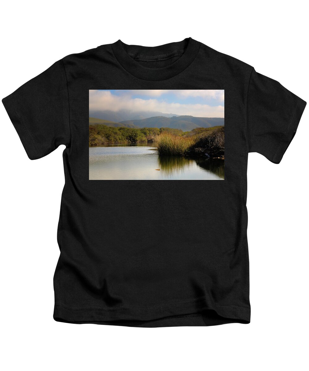  Kids T-Shirt featuring the photograph San Simeon by Lars Mikkelsen