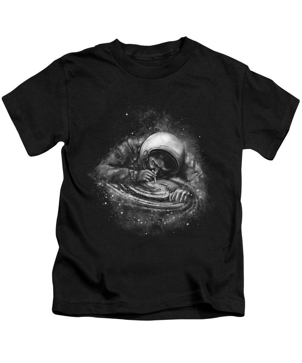 Space Kids T-Shirt featuring the digital art Space Junkie by Nicebleed