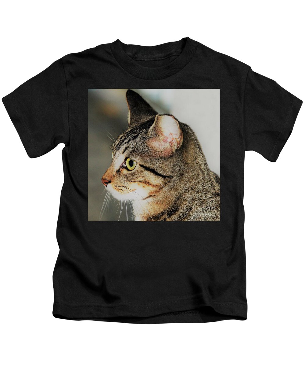 Cat Kids T-Shirt featuring the photograph Sweet Kitty by Joanne Carey