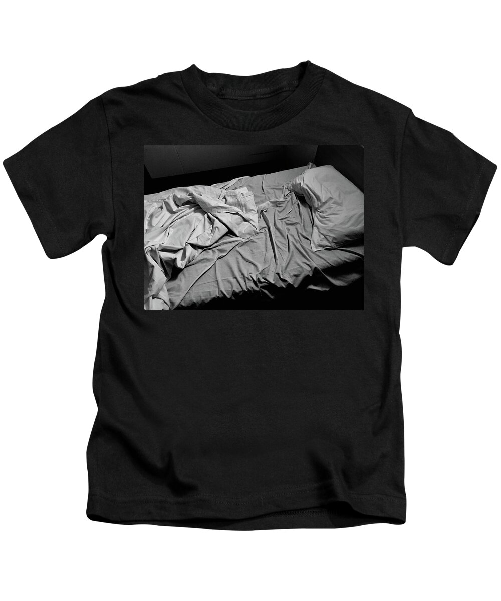 Bed Kids T-Shirt featuring the photograph The Bed by Neil R Finlay