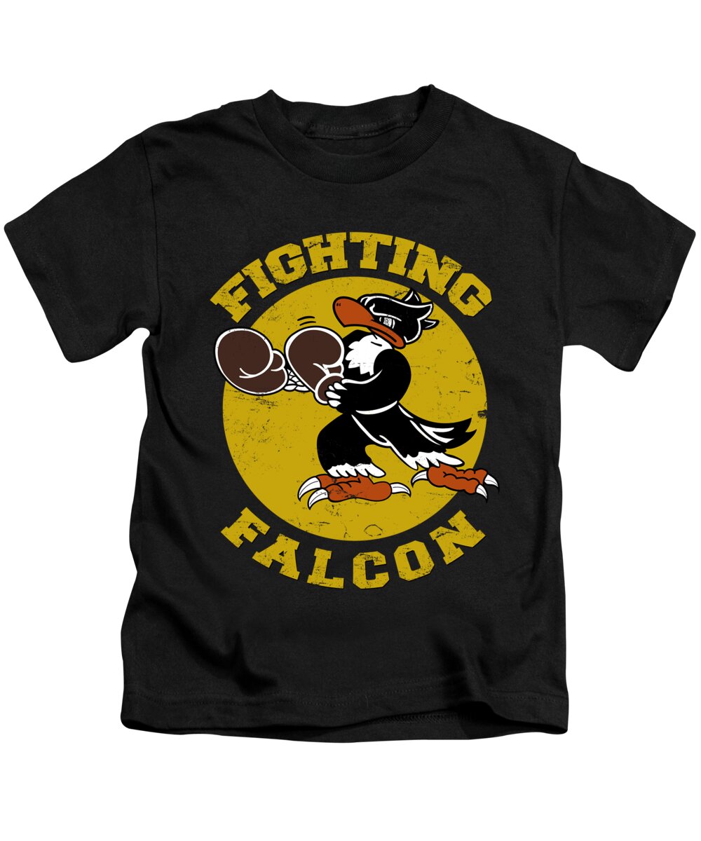 Ww2 Kids T-Shirt featuring the photograph The Fighting Falcon by Mark Rogan