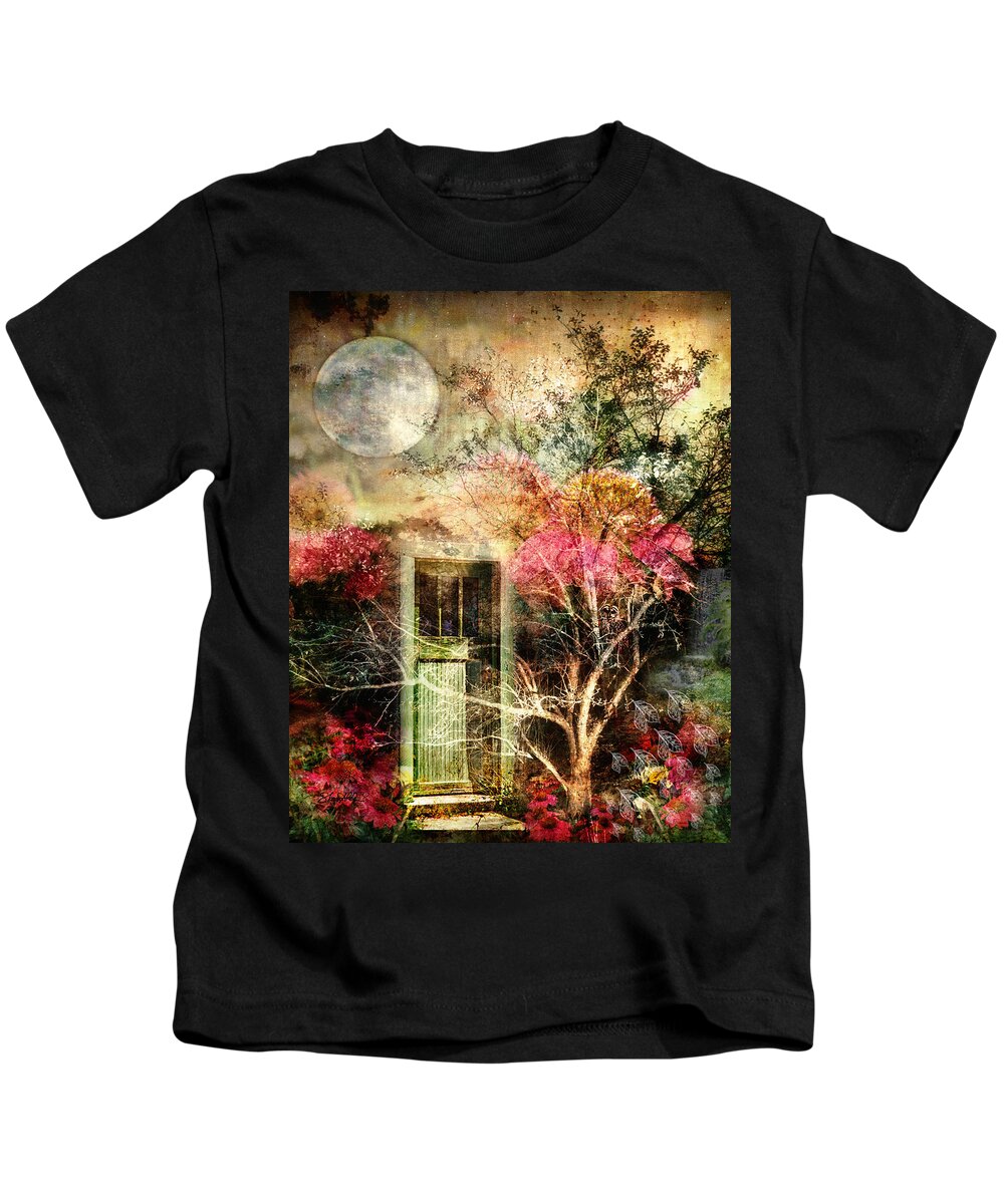 Door Kids T-Shirt featuring the photograph Through the Seasons by Shara Abel
