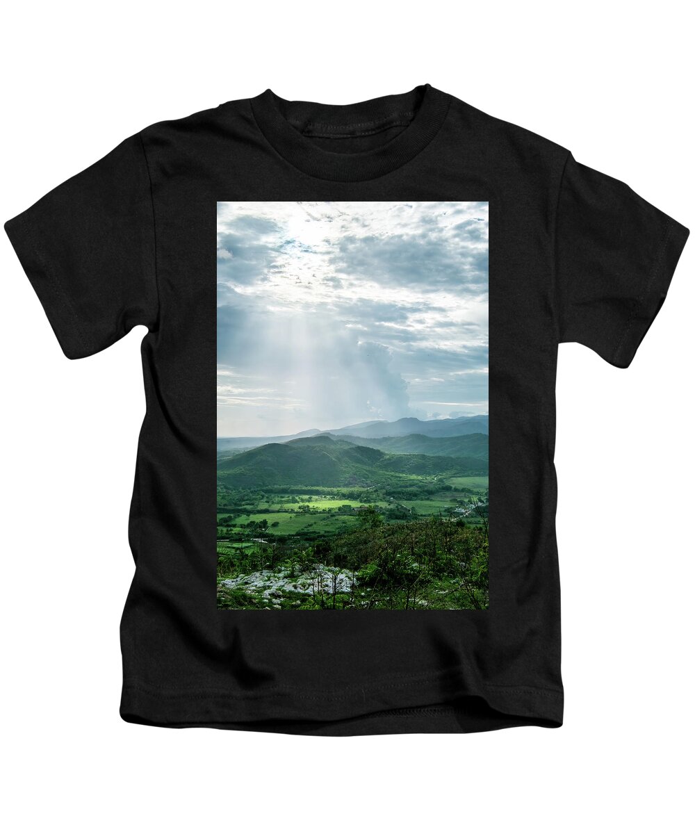 Cuba Kids T-Shirt featuring the photograph Trinidad's landscape. Cuba by Lie Yim
