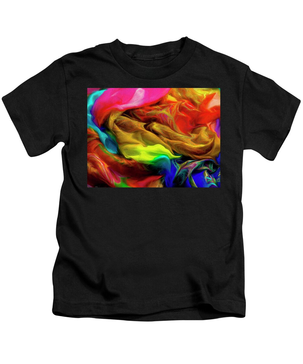 Photography Kids T-Shirt featuring the photograph Veiled Mask by Paul Wear