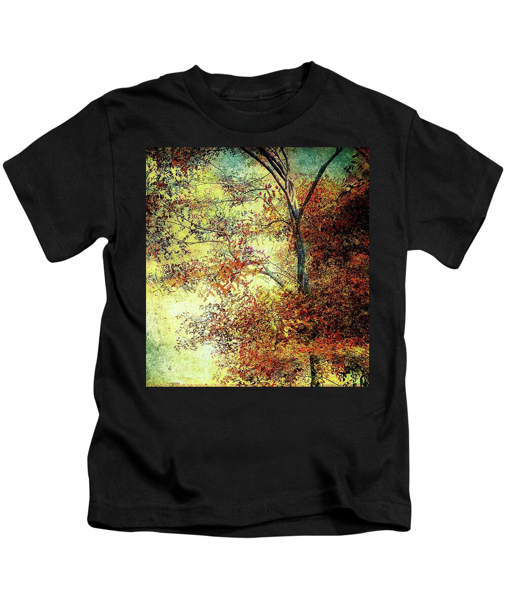 Landscape Kids T-Shirt featuring the photograph Wondering by Bob Orsillo