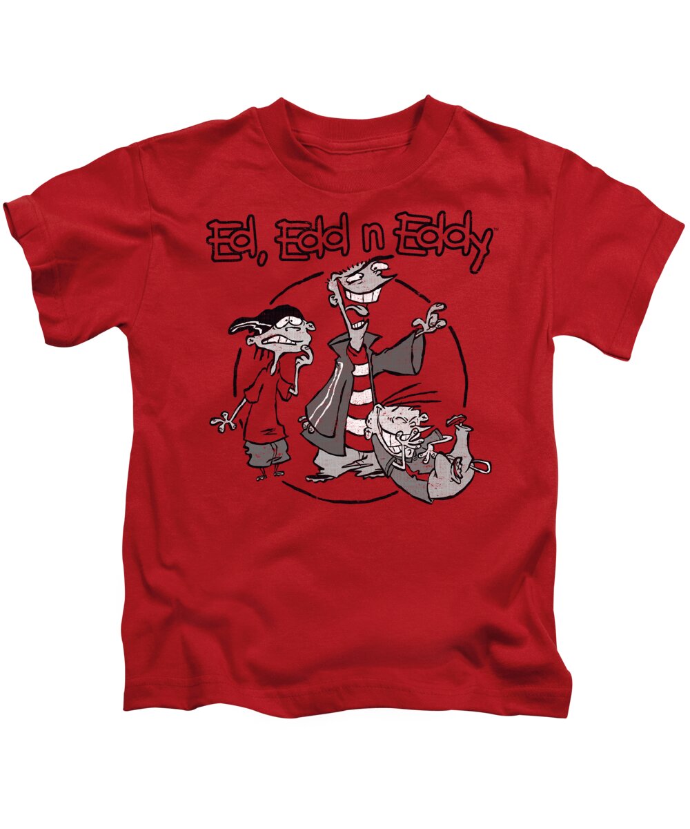  Kids T-Shirt featuring the digital art Ed Edd N Eddy - Gang by Brand A