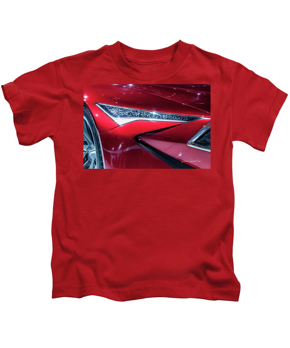 Acura Precision Concept Kids T-Shirt featuring the photograph 2016 Acura Precision Concept Car by Joann Copeland-Paul