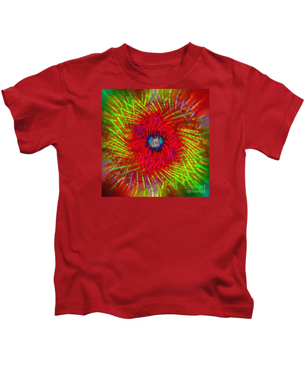 Abstract Kids T-Shirt featuring the photograph Abstract Swirl 03 by Jack Torcello