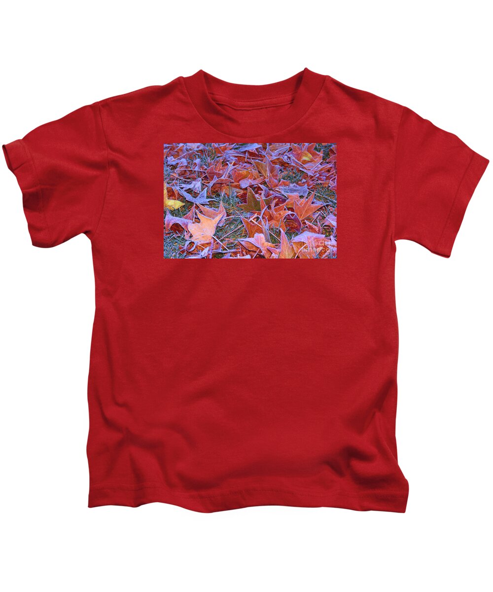 Fall Into Winter Kids T-Shirt featuring the photograph Fall Into Winter by Patrick Witz
