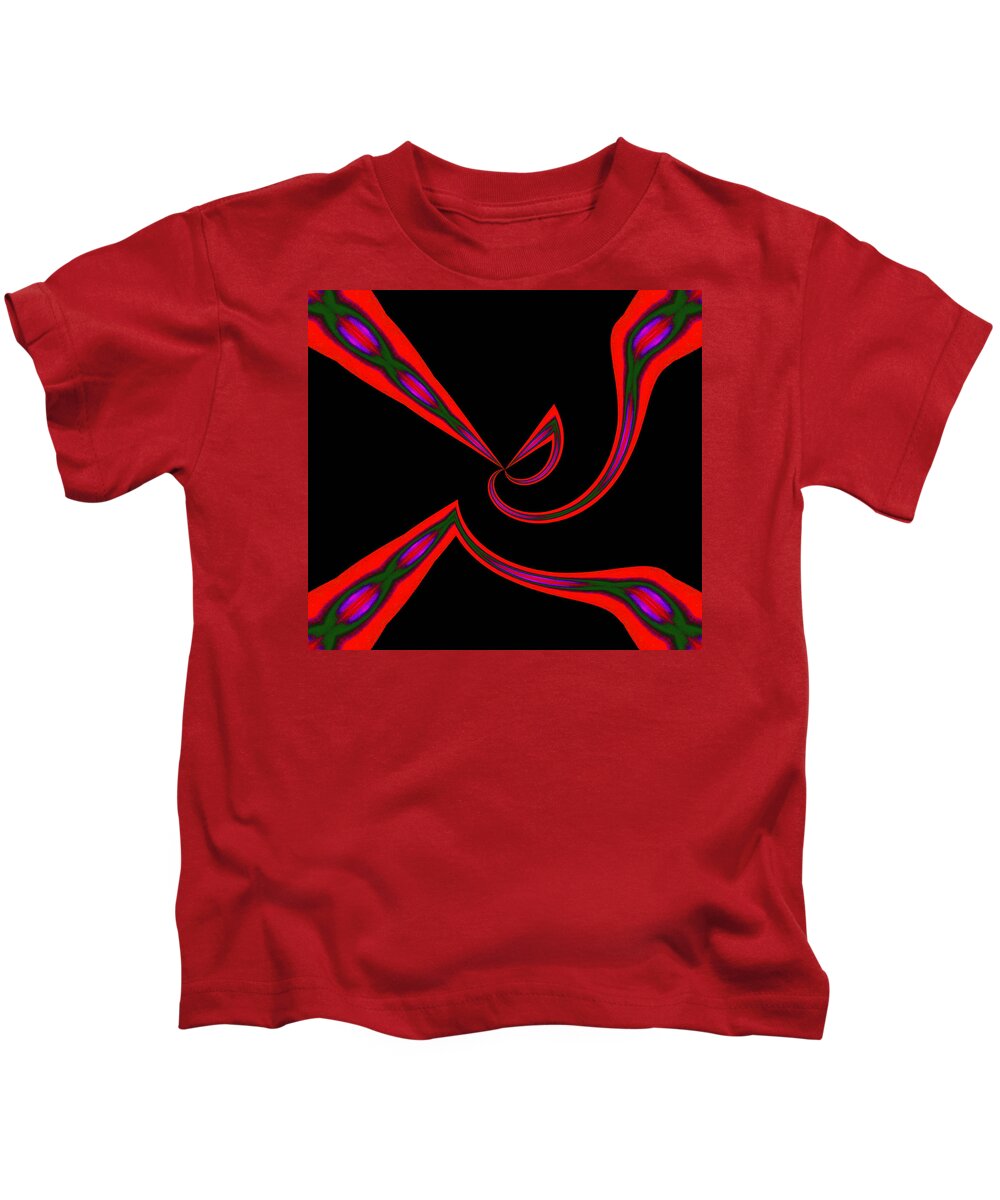 Flag Kids T-Shirt featuring the photograph Flag Of The 13th Illusionist Regiment by James Stoshak