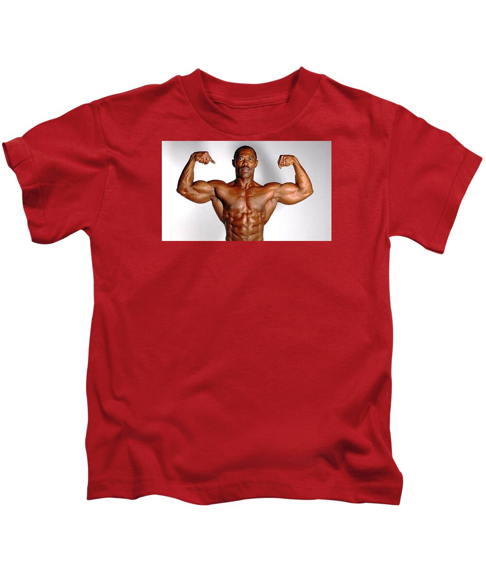 Getting ripped fit body is not for bodybuilding Kids T-Shirt by Storys - Pixels