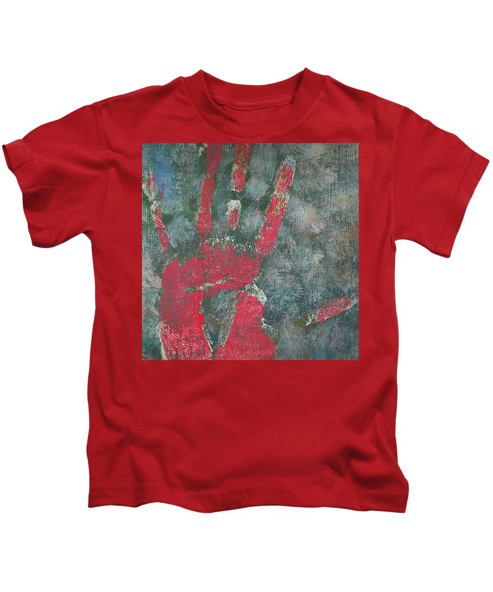 Abstract Kids T-Shirt featuring the photograph Identity by Charles Brown