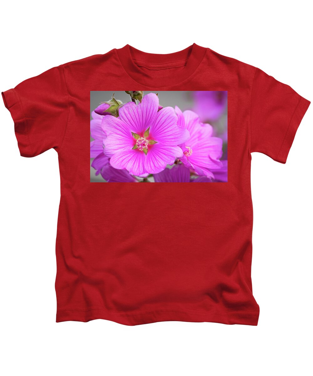 Flower Kids T-Shirt featuring the photograph Purple flower? by The Flying Photographer