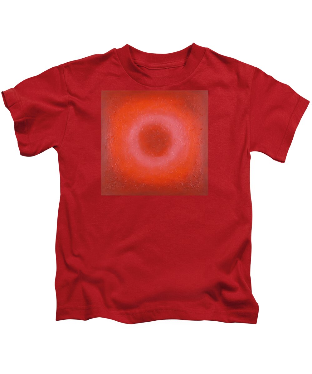 Red Painting Kids T-Shirt featuring the painting Red Variations by J Loren Reedy