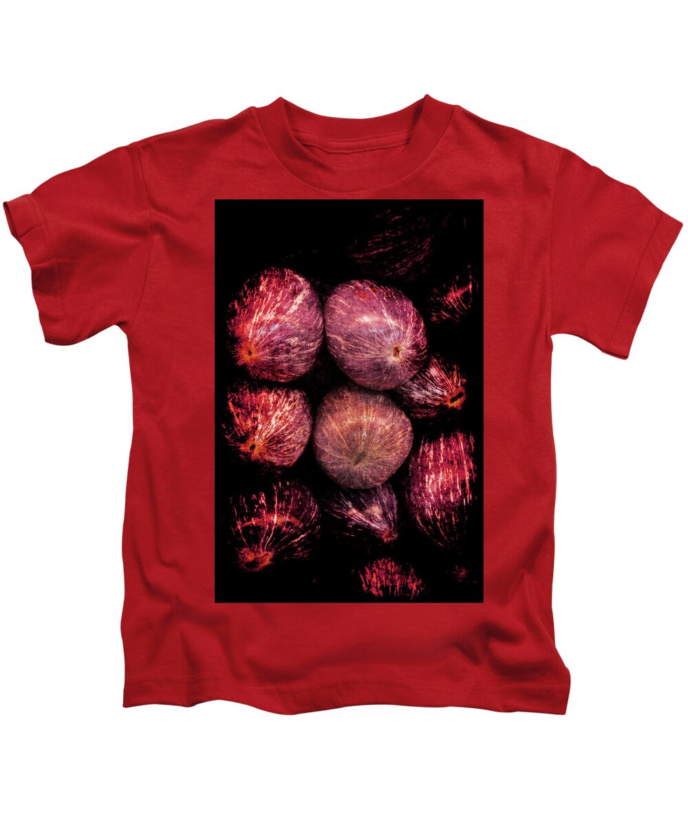 Renaissance Kids T-Shirt featuring the photograph Renaissance Turkish Eggplant by Jennifer Wright