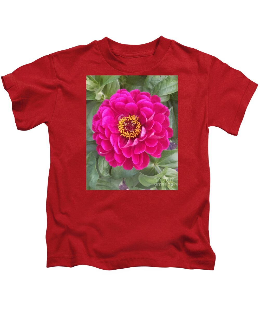 Pink Flower Kids T-Shirt featuring the photograph The Little Big Things by Diamante Lavendar