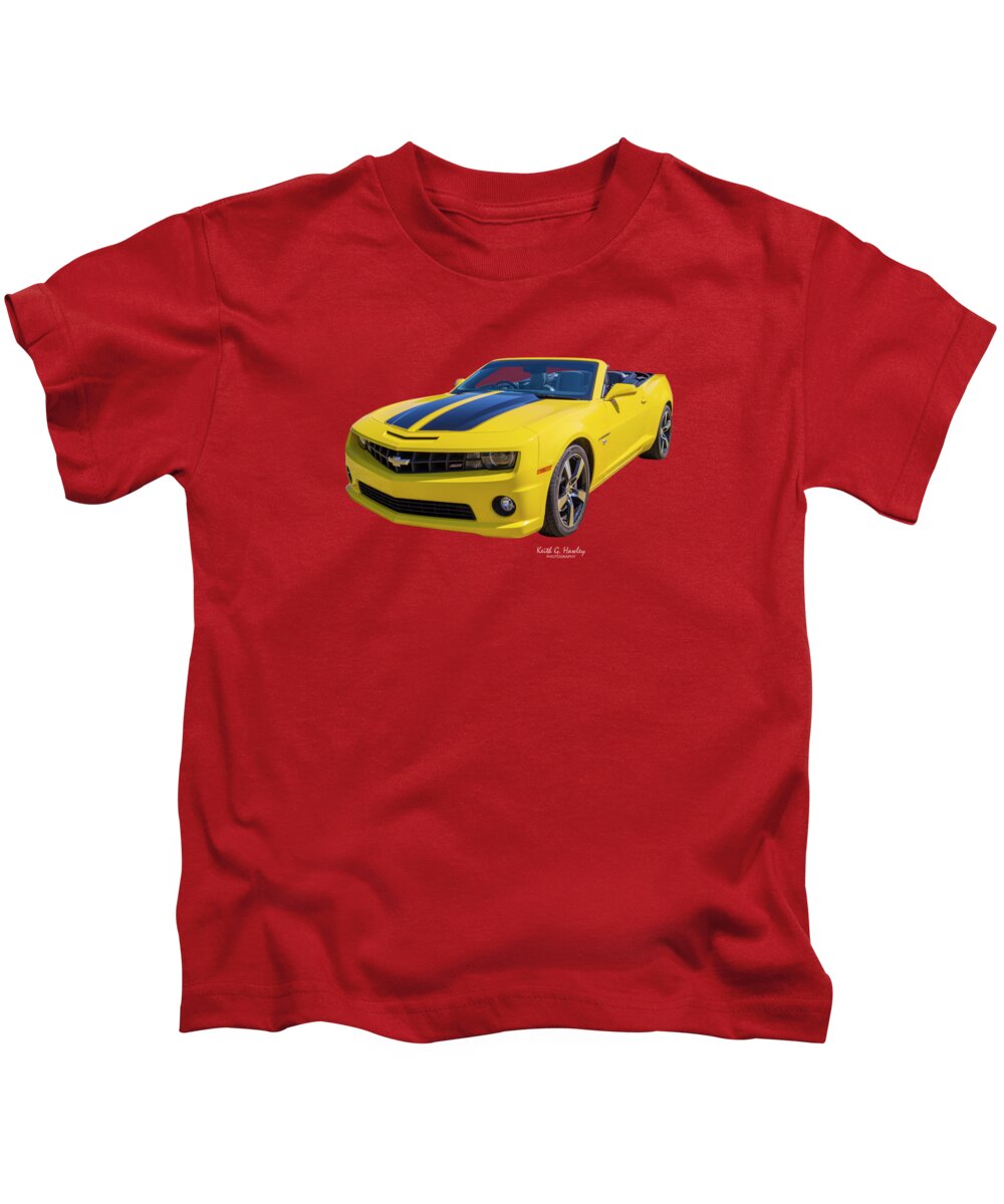 Chev Kids T-Shirt featuring the photograph Top Down Beauty by Keith Hawley