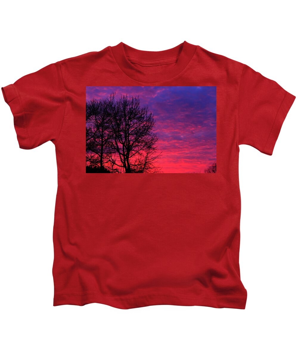 Virginia Kids T-Shirt featuring the photograph Virginia Sunset by Travis Rogers