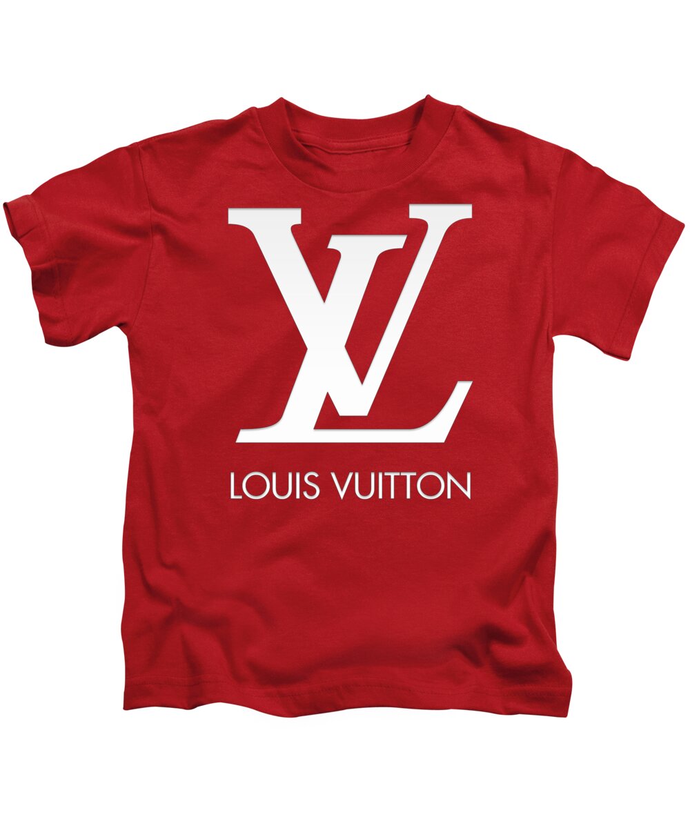 Louis Vuitton Red Graphic Logo T-Shirt