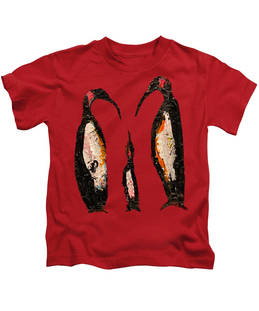 Penguin Kids T-Shirt featuring the photograph Science is Fiction by Nicholas Brendon