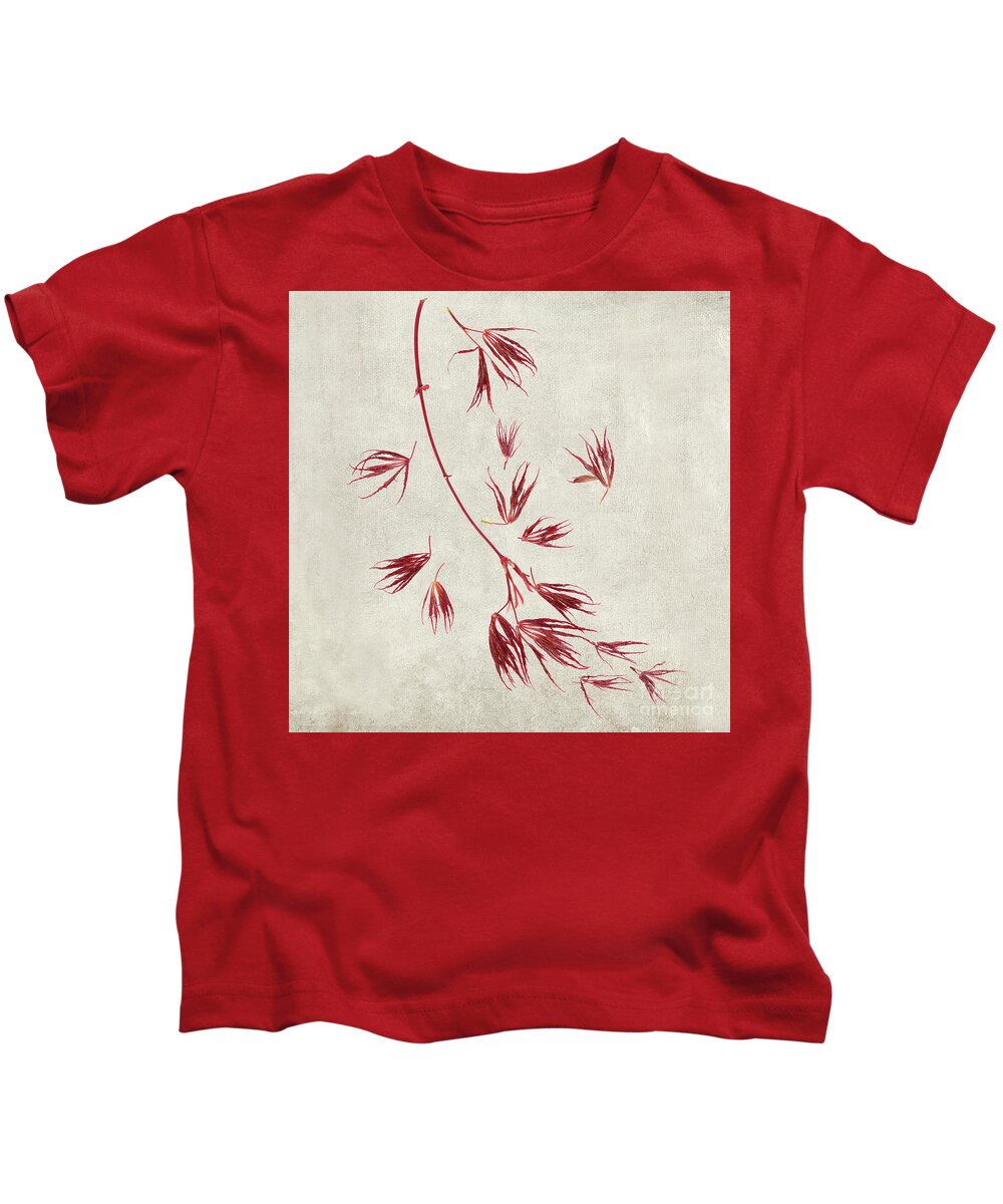 Japanese Maple Kids T-Shirt featuring the photograph Spring Dance - II by Marilyn Cornwell