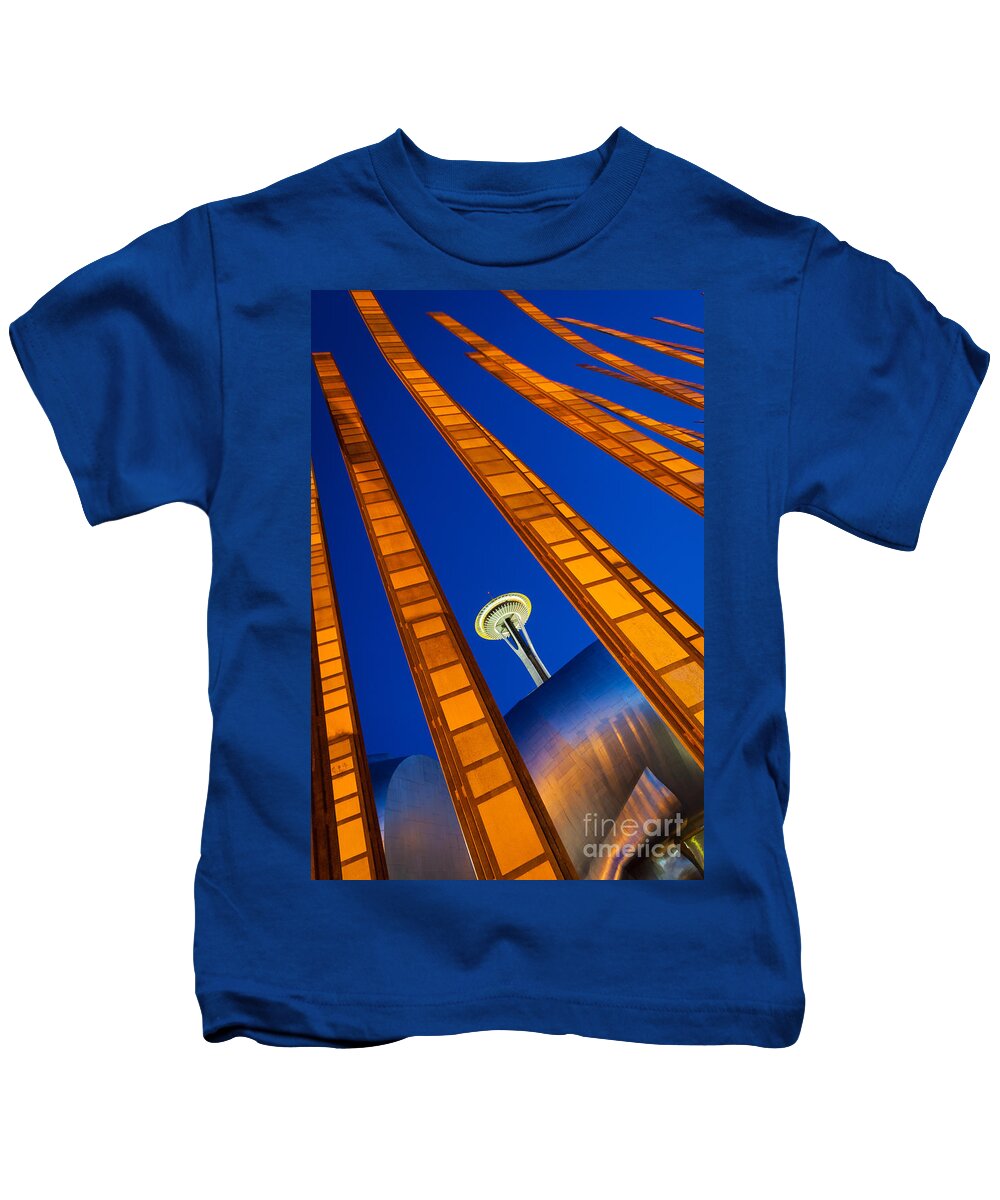 Seattle Kids T-Shirt featuring the photograph Reach for the sky #4 by Inge Johnsson