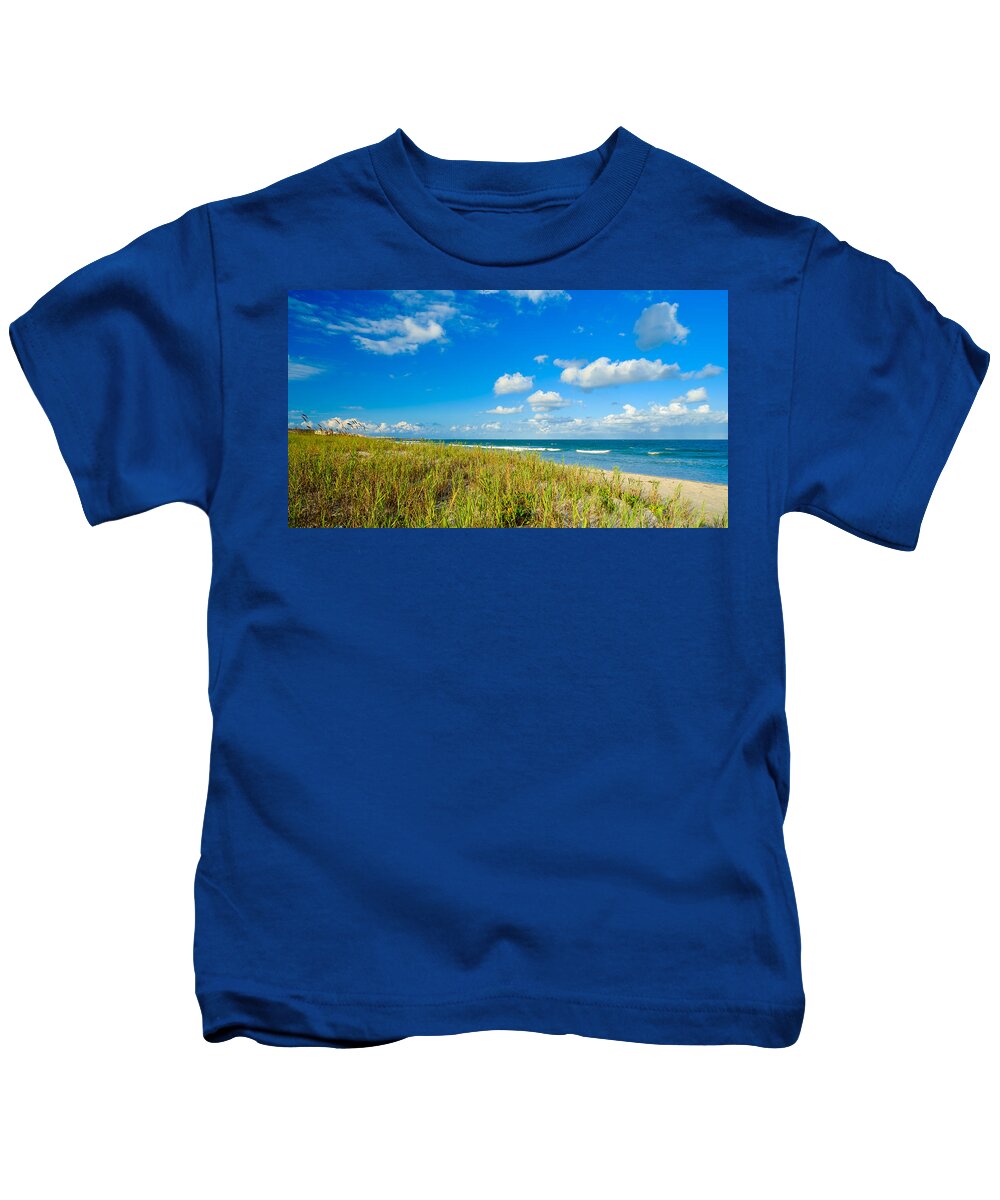 Cocoa Beach Kids T-Shirt featuring the photograph Cocoa Beach by Raul Rodriguez